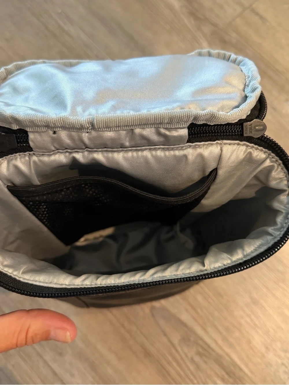 Freshly Picked Black Bottle Bag